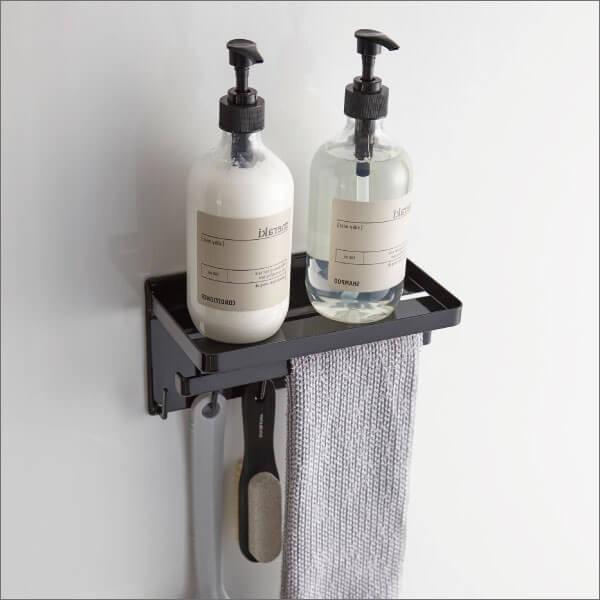 tower バスルーム ラック マグネットフック タオルハンガー タオル掛け