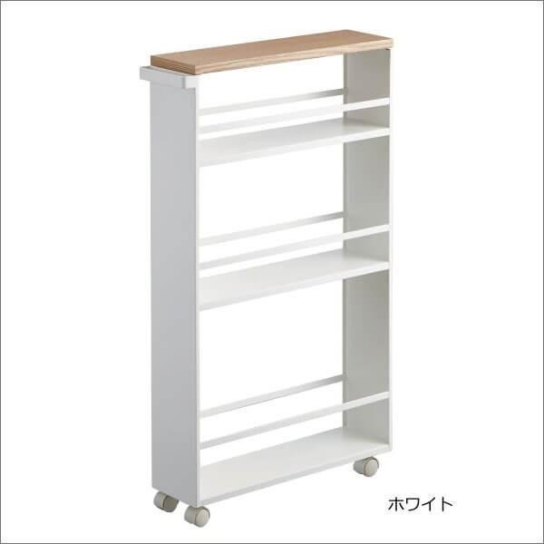 tower キッチンワゴン キッチンラック 隙間 収納 キャスター付き
