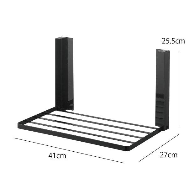 山崎実業 タワー 洗濯機横マグネット折り畳み棚 tower  洗濯機ラック ランドリー収納 洗面所 洗濯機横 隙間収納 脱衣所 収納棚 タオル収納 おしゃれ｜monogallery｜20