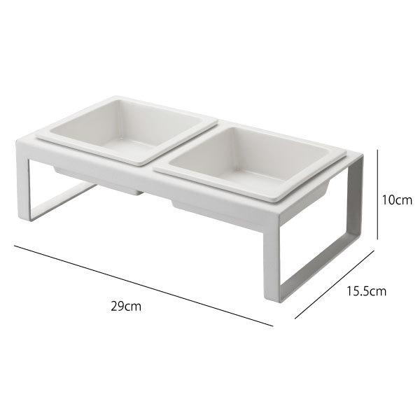 tower フードボウル 陶器 犬 猫 スタンド ペット用品 餌入れ おしゃれ