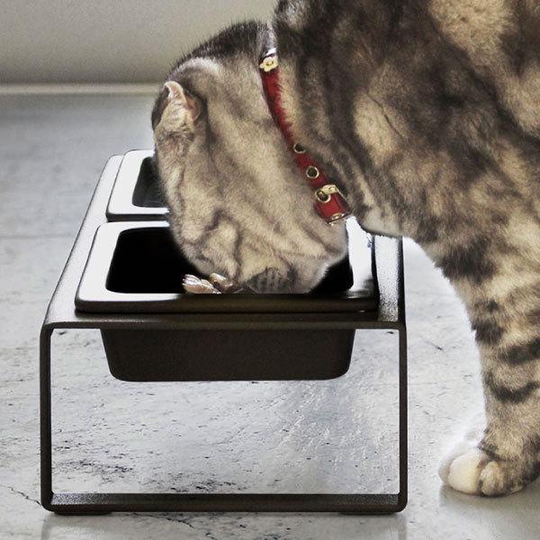 tower フードボウル 陶器 犬 猫 スタンド ペット用品 餌入れ おしゃれ