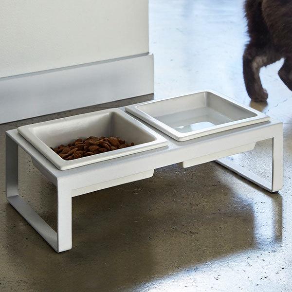 tower フードボウル 陶器 犬 猫 スタンド ペット用品 餌入れ おしゃれ