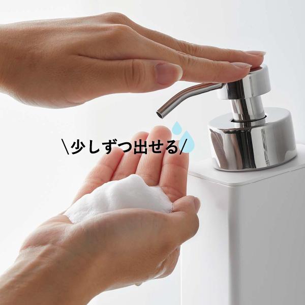 tower ソープディスペンサー 袋ごと おしゃれ 詰め替えそのまま 壁付け
