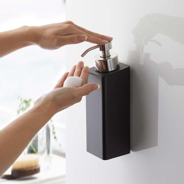 tower ソープディスペンサー 詰め替えボトル 壁付け おしゃれ