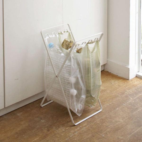 tower ゴミ箱 分別 スリム キッチン ゴミ袋ホルダー ゴミ入れ ごみ箱