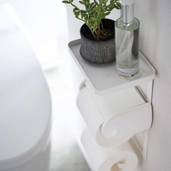 tower トイレットペーパーホルダー おしゃれ スマホ 小物 トイレ 収納