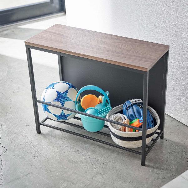 tower 収納ベンチ 玄関椅子 収納ラック おしゃれ 天然木製 室内