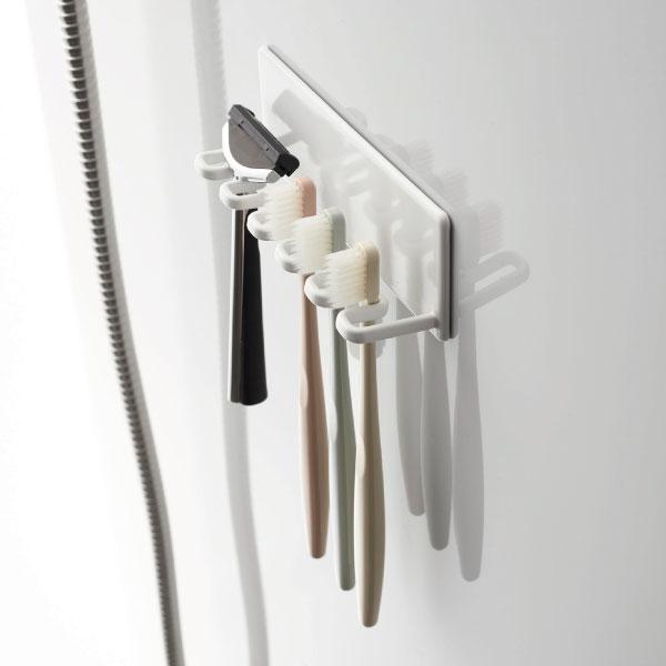 Toski 歯ブラシスタンド マグネット 壁掛け ホワイト Amazon｜Toski 歯ブラシスタンド マグネット 壁掛け ステンレス