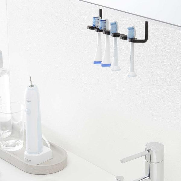 tower 歯ブラシホルダー おしゃれ 5本 壁掛け 歯ブラシスタンド
