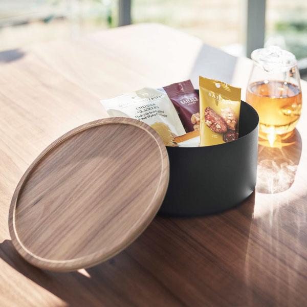 tower 収納ボックス フタ付き おしゃれ 小物入れ ブラウン ナチュラル