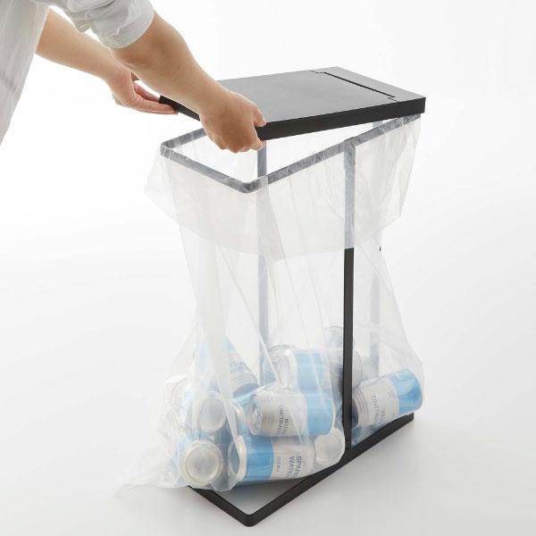 tower ゴミ箱 45リットル おしゃれ 分別 山崎実業 タワー スリム蓋付き