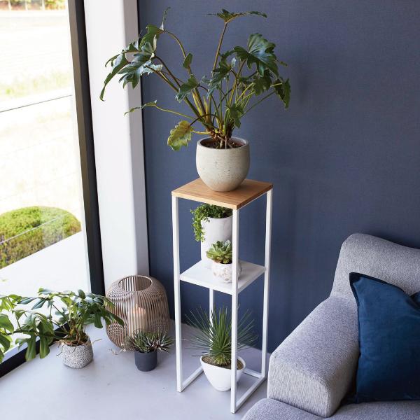 tower スチールラック スリム 卓上加湿器用 2段 幅25cm 収納ラック