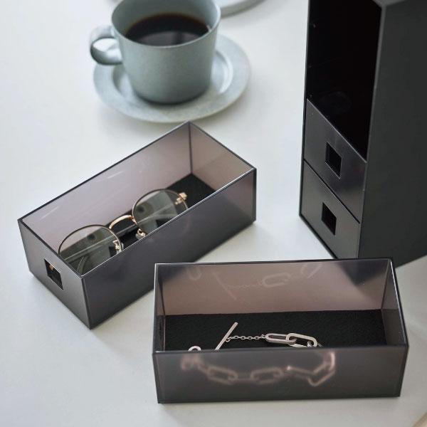 tower アクセサリーケース おしゃれ スリム 卓上 小物入れ タワー