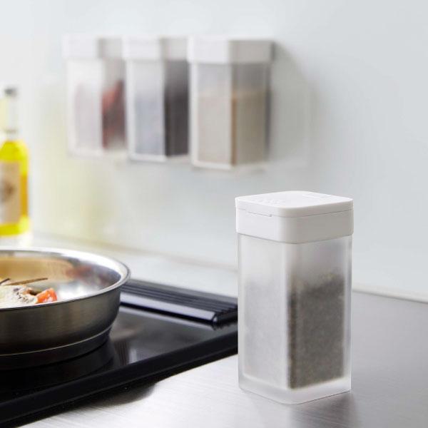 tower 調味料入れ おしゃれ 使いやすい 詰め替え容器 塩 こしょう