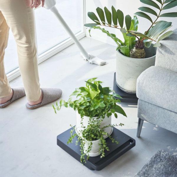 tower 台車 おしゃれ キャスター付き 平台車 鉢置き 室内用 観葉植物