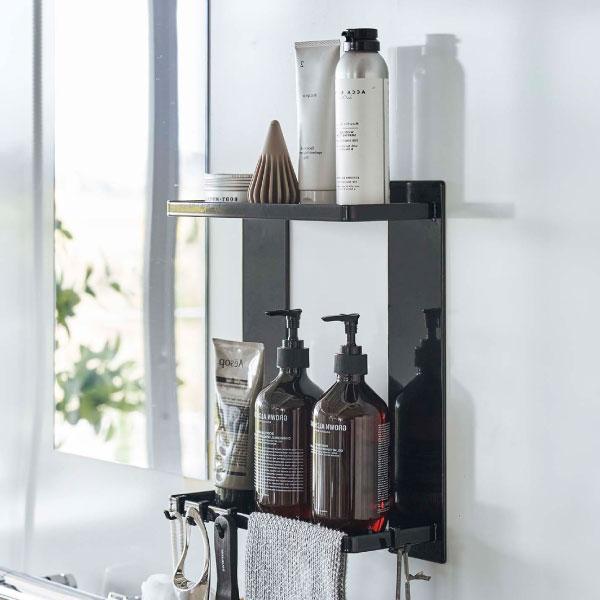 tower バスラック マグネット付き 吊り下げ 収納ラック おしゃれ