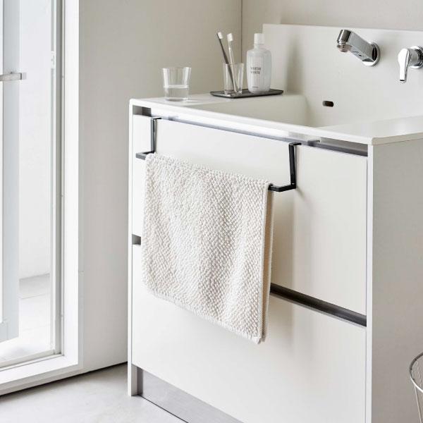 tower バスタオルハンガー おしゃれ 壁付け 洗面所 ドア