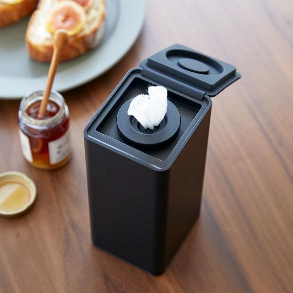 tower ウェットティッシュケース おしゃれ スリム 詰め替え 袋ごと