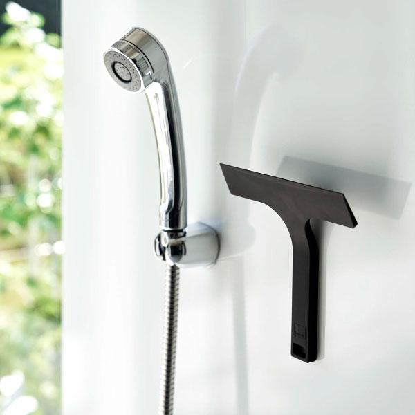 tower 水切りワイパー お風呂掃除 おしゃれ スクイージー 壁付け お