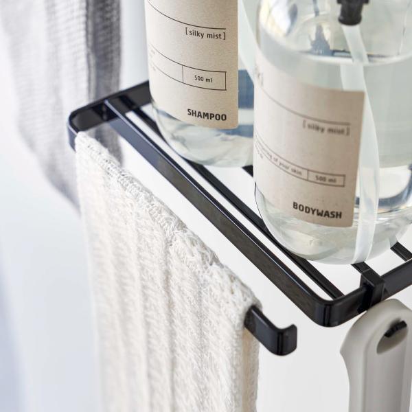 tower バスラック おしゃれ タオルバー 収納棚 ラック お風呂 浴室