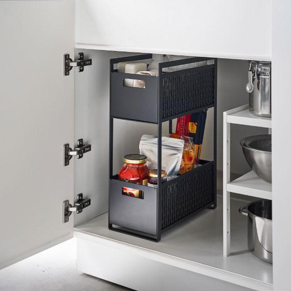 tower キッチンラック スリム おしゃれ キッチン収納 ストッカー