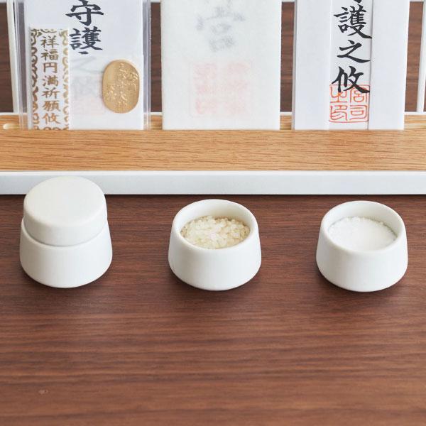 tower 神具セット おしゃれ 水玉 皿 陶器 白 ホワイト タワーシリーズ