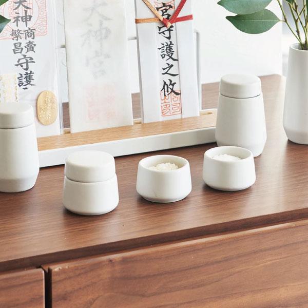 tower 神具セット おしゃれ 水玉 皿 瓶子 榊立て 陶器 タワーシリーズ