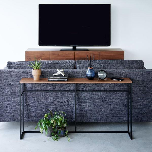 tower コンソールテーブル おしゃれ 北欧 玄関収納 約奥行20 スリム 白