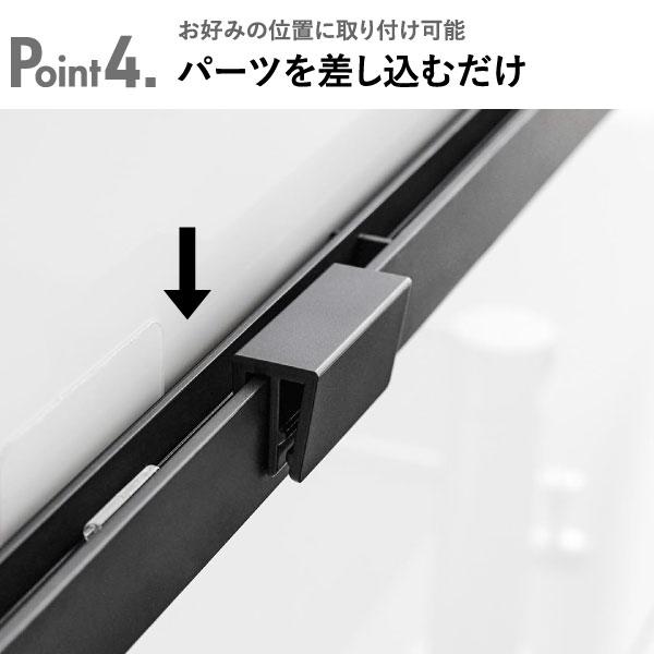 tower シェーバーホルダー おしゃれ 浮かせる 洗面小物 収納ラック