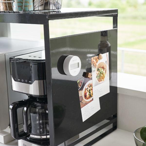 tower レンジラック おしゃれ 食器棚 レンジ台 キッチン棚