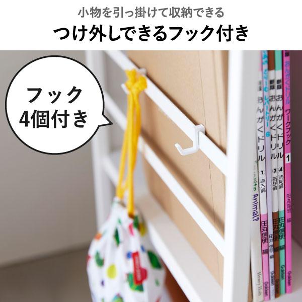 tower キャスター付きワゴン 2段 おしゃれ 隙間収納 スリムワゴン