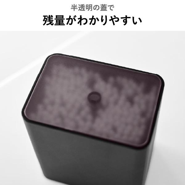 tower 綿棒ケース 綿棒入れ おしゃれ プッシュ式 ワンタッチ ワン