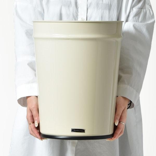 ぶんぶく（BUNBUKU） ゴミ箱 おしゃれ リビング キッチン スチール 丸