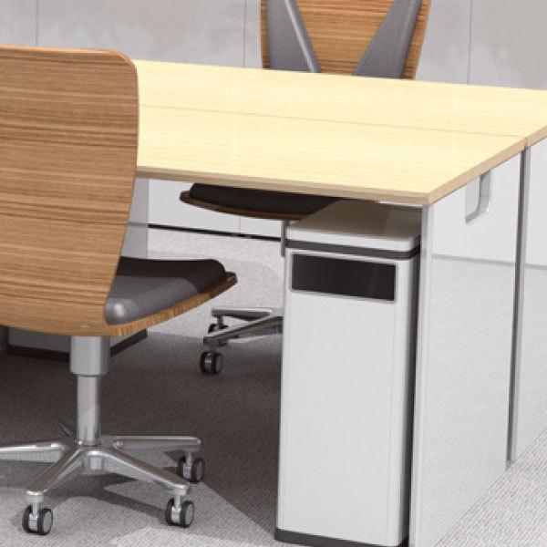 お1人様1点限り ゴミ箱 おしゃれ リビング スチール 角型 縦型 日本製 オフィス ダストボックス ごみ箱 モノトーン雑貨 インテリア雑貨 ぶんぶく テーブルトラッシュ 袋止め付き Roadmapforth Org