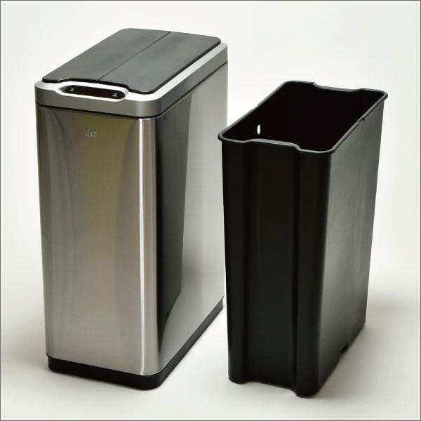 EKO ゴミ箱 自動開閉 45L おしゃれ 分別 スリム ダストボックス