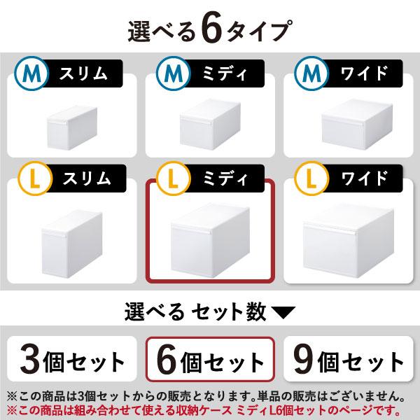 Like-it（ライクイット） 収納ボックス 引き出し 衣類 プラスチック