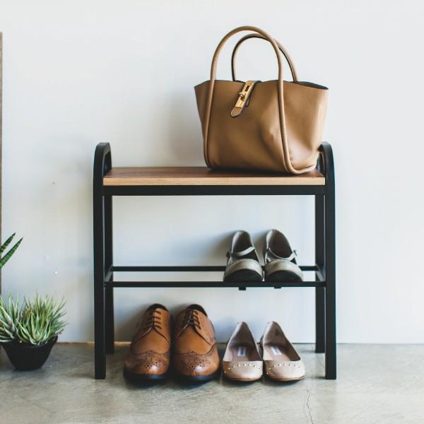 tower 玄関ベンチ おしゃれ シューズラック ベンチ スリム