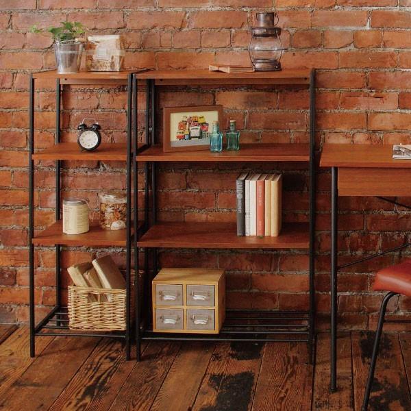 棚・シェルフ・ラック I4T ICHIBA スチールワイドラック 4段 ラック 棚 おしゃれ シェルフ