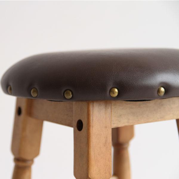 ICHIBA（市場） カウンターチェア 木製 北欧 座面高63.5cm ハイ