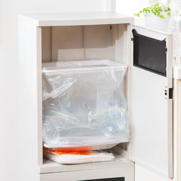 平和工業 ゴミ箱 ダストボックス 2分別 縦型 フロントオープン