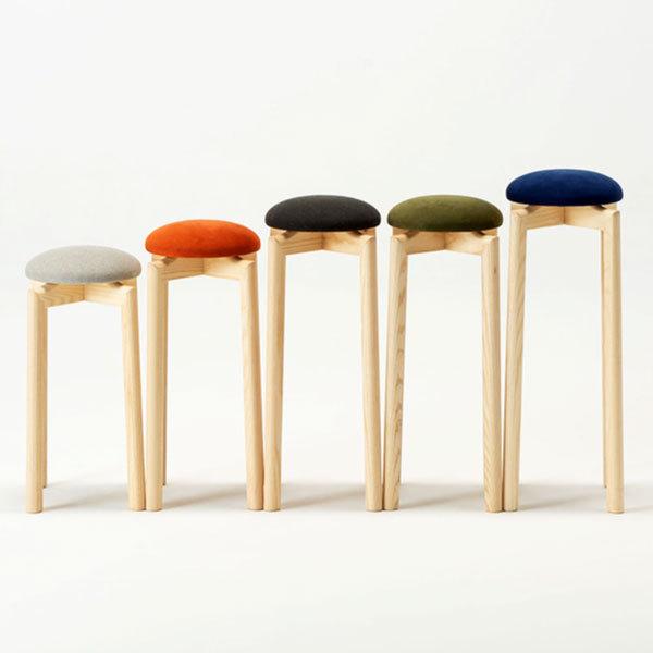 送料無料/新品 匠工芸 アッシュコンセプト スツール マッシュルーム