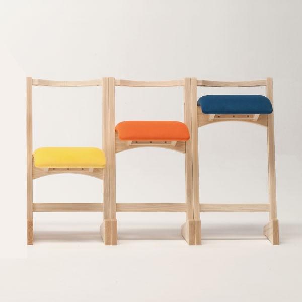 匠工芸 椅子 おしゃれ スツール 北欧 木製 子供用 腰痛 高さ調整 高さ