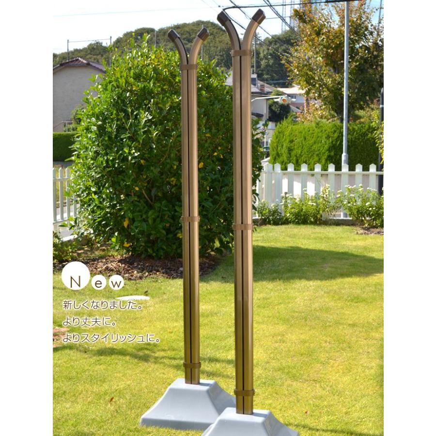 物干し台 Ib I プラスチックカバー付きコンクリベース 当店最狭 屋外 洗濯台 物干しスタンド 錆びない 潮風に強い 庭 ベランダ おしゃれ Ib I 物干し専門店きらら 通販 Yahoo ショッピング