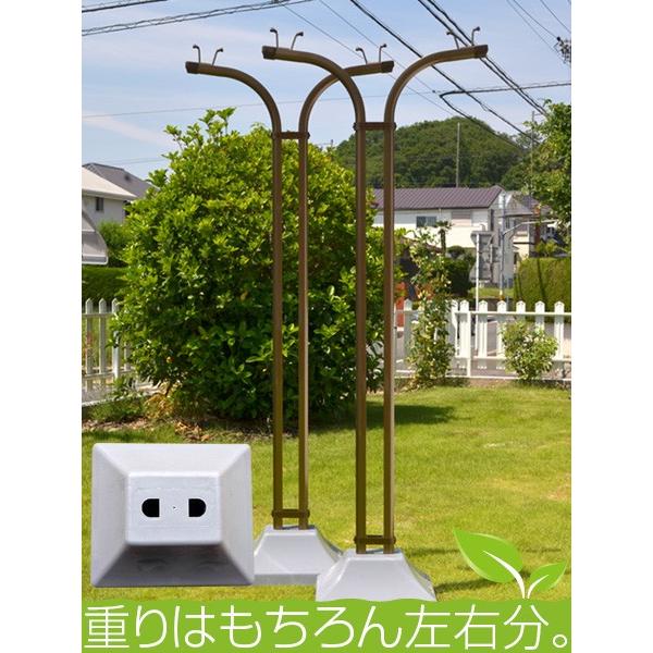 物干し台 Ih Tb プラスチックカバー付きコンクリベース 屋外 洗濯台 物干しスタンド 錆びない 潮風に強い 庭 ベランダ おしゃれ Ihtba 物干し専門店きらら 通販 Yahoo ショッピング