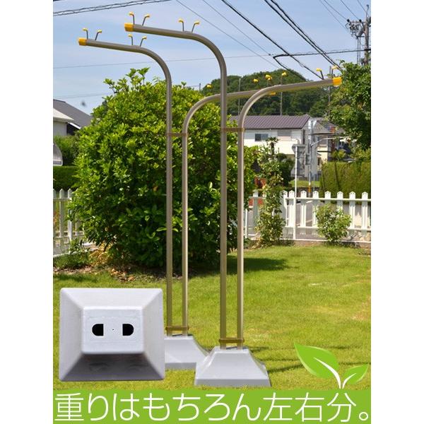 物干し台 Sp H ベース 重り 付 屋外 物干し台 物干しスタンド 屋外 洗濯台 物干しスタンド 錆びない 潮風に強い 庭 ベランダ おしゃれ Sph 物干し専門店きらら 通販 Yahoo ショッピング