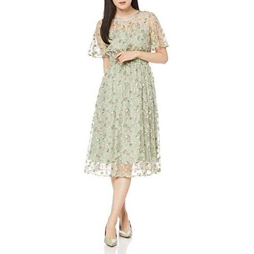 21新発 ジル バイ ジルスチュアート ワンピース フローラルチュールエンブロイダリーワンピース レディース グリーン Free Size まとめ買い歓迎 Globalexcellencecouncil Com