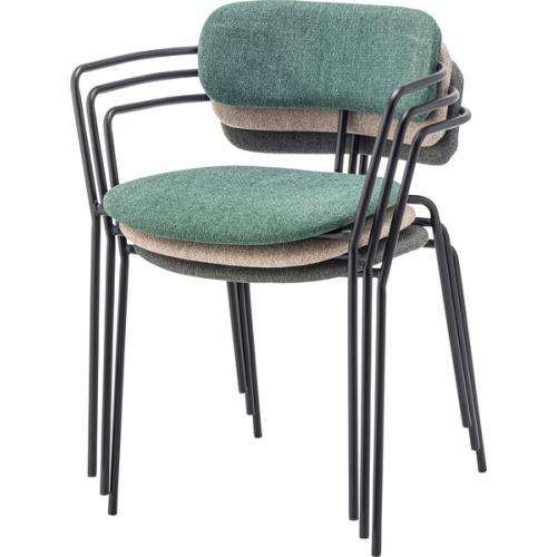 東谷 / アームチェア (グレー) (W60×D54×H74.5×SH47) (送料無料