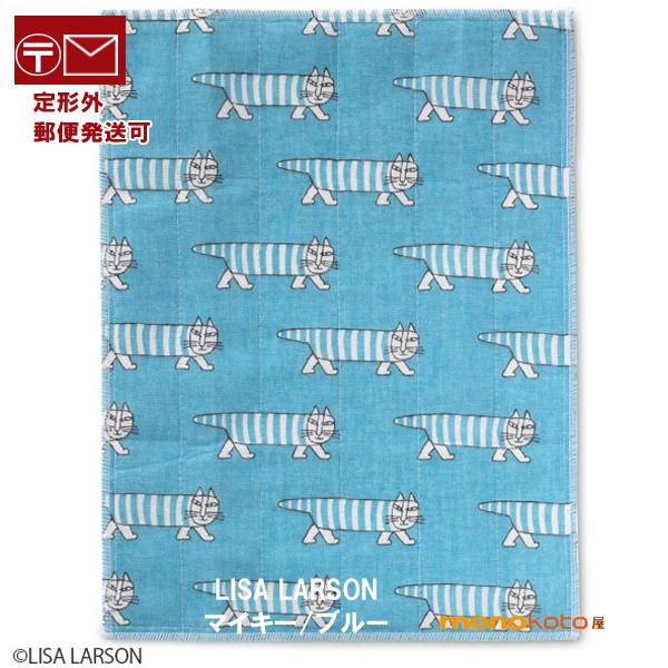 中川政七商店 台ふきん リサ・ラーソン マイキー ブルー 綿100％ 約30