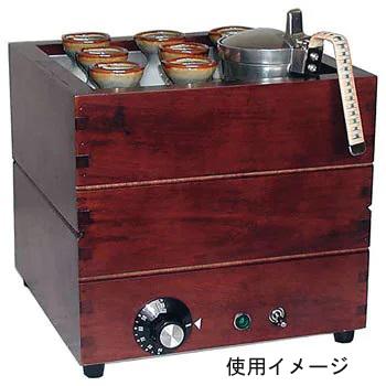 日本製 PSE認証 電気式・日本酒燗付器 天然木枠 「電気式・燗どうこ