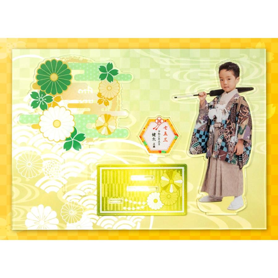 七五三記念】オリジナル名入れ・写真で作るアクリルスタンド。特別な